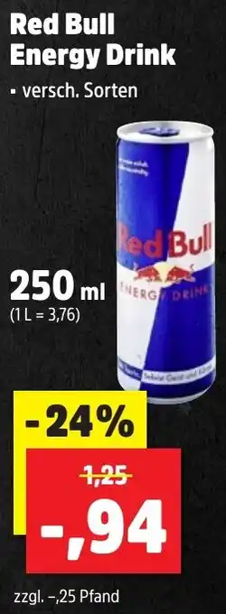 Thomas Philipps Red Bull Energy Drink Angebot