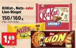 Thomas Philipps KitKat-, Nuts- oder Lion-Riegel Angebot