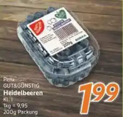 inkoop Heidelbeeren Angebot