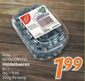 inkoop Heidelbeeren Angebot