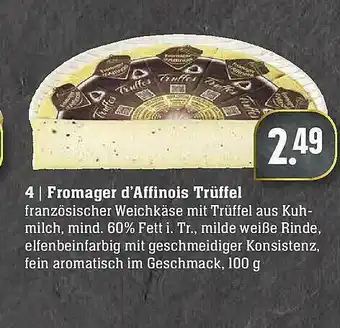 Edeka Fromager D'affinois Trüffel Angebot