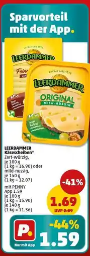 PENNY Leerdammer Käsescheiben Angebot
