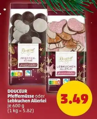 PENNY DOUCEUR Pfeffernüsse oder Lebkuchen Allerlei Angebot