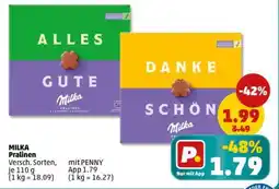 PENNY Milka Pralinen Angebot