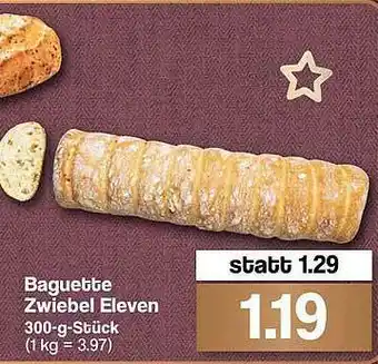 Famila Nord West Baguette Zwiebel Eleven Angebot