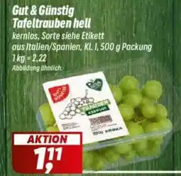 Simmel Gut & Günstig Tafeltrauben hell Angebot