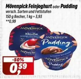 Simmel Mövenpick Feinjoghurt oder Pudding Angebot