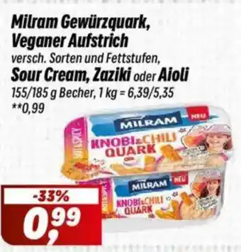 Simmel Milram Gewürzquark, Veganer Aufstrich Angebot