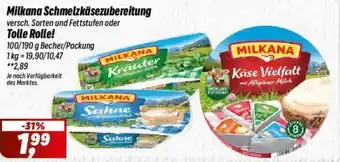 Simmel Milkana Schmelzkäsezubereitung o. Tolle Rolle! Angebot