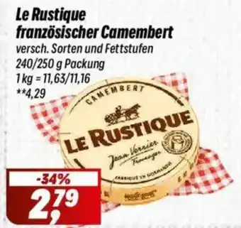 Simmel Le Rustique französischer Camembert Angebot