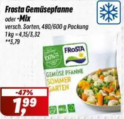 Simmel Frosta Gemüsepfanne oder -Mix Angebot