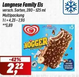 Simmel Langnese Family Eis Angebot