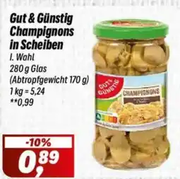 Simmel Gut & Günstig Champignons in Scheiben Angebot