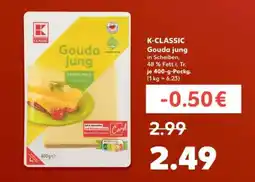 Kaufland K-CLASSIC Gouda jung Angebot