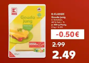 Kaufland K-CLASSIC Gouda jung Angebot