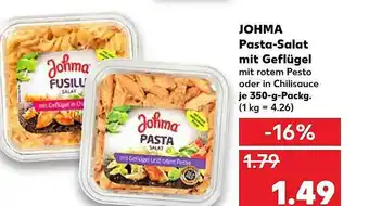 Kaufland Johma Pasta-salat Mit Geflügel Angebot