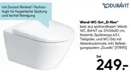 Hellweg DURAVIT Wand-WC-Set „D-Neo" Angebot