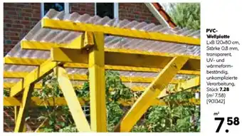 Hellweg PVC-Wellplatte Angebot