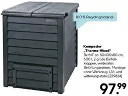 Hellweg Komposter ,,Thermo-Wood" Angebot