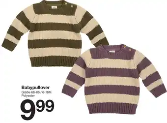 Zeeman Babypullover Angebot