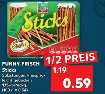 Kaufland Funny-frisch Sticks Angebot