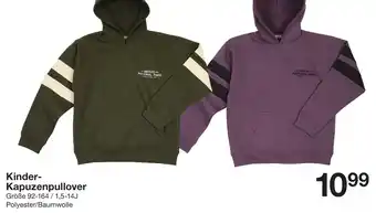 Zeeman Kinder Kapuzenpullover Angebot