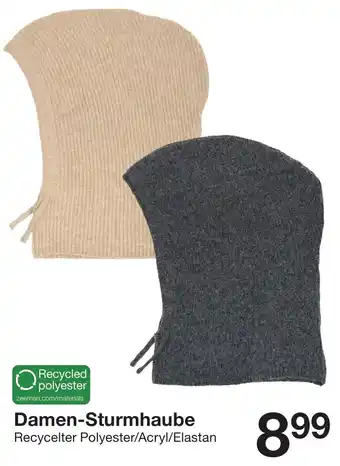 Zeeman Damen-Sturmhaube Angebot