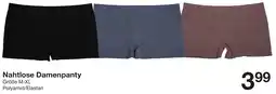 Zeeman Nahtlose Damenpanty Angebot