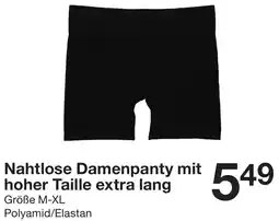 Zeeman Nahtlose Damenpanty mit hoher Taille extra lang Angebot