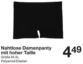 Zeeman Nahtlose Damenpanty mit hoher Taille Angebot