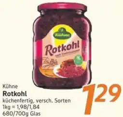 inkoop Kühne Rotkohl Angebot