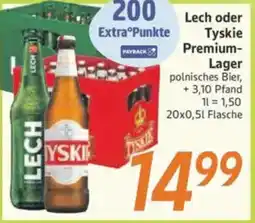 inkoop Lech oder Tyskie Premium Lager Angebot