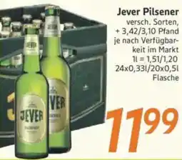 inkoop Jever Pilsener Angebot