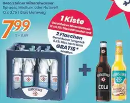 inkoop Gerolsteiner Mineralwasser Angebot