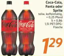 inkoop Coca-Cola, Fanta oder Sprite Angebot