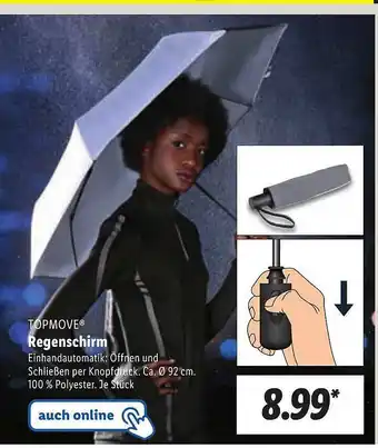 Lidl Topmove Regenschirm Angebot