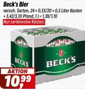 Simmel Beck's Bier Angebot