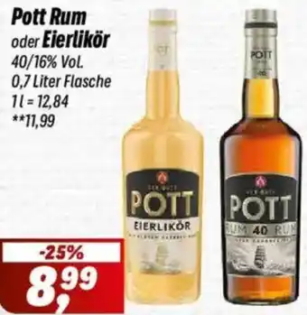 Simmel Pott Rum oder Eierlikör Angebot