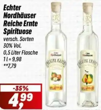 Simmel Echter Nordhäuser Reiche Ernte Spirituose Angebot