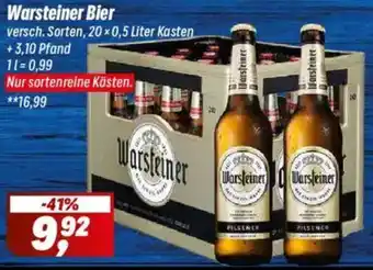 Simmel Warsteiner Bier Angebot