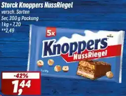 Simmel Storck Knoppers NussRiegel Angebot