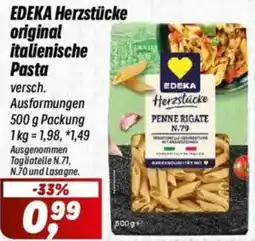 Simmel EDEKA Herzstücke original italienische Pasta Angebot
