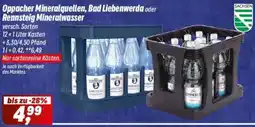 Simmel Oppacher Mineralquellen, Bad Liebenwerda oder Rennsteig Mineralwasser Angebot