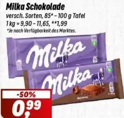Simmel Milka Schokolade Angebot