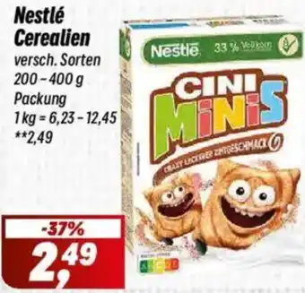 Simmel Nestlé Cerealien Angebot