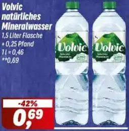 Simmel Volvic natürliches Mineralwasser Angebot