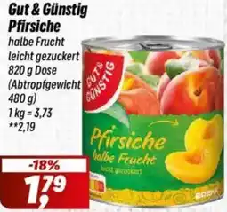 Simmel Gut & Günstig Pfirsiche Angebot