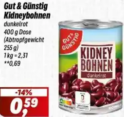 Simmel Gut & Günstig Kidneybohnen Angebot