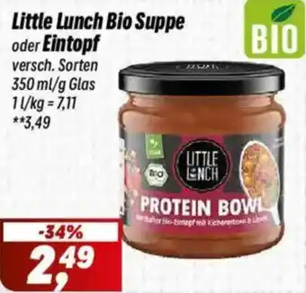 Simmel Little Lunch Bio Suppe oder Eintopf Angebot