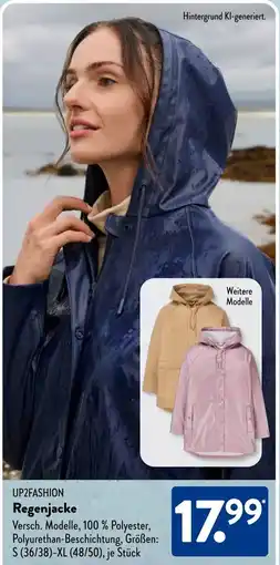 Aldi Süd UP2FASHION Regenjacke Angebot